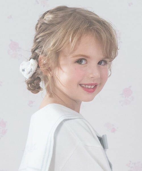 mezzo piano / メゾピアノ ヘアゴム・シュシュ | ぷっくりハート　ヘアポニー2個セット | 詳細5