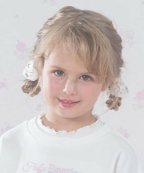 mezzo piano / メゾピアノ ヘアゴム・シュシュ | ぷっくりハート　ヘアポニー2個セット | 詳細6