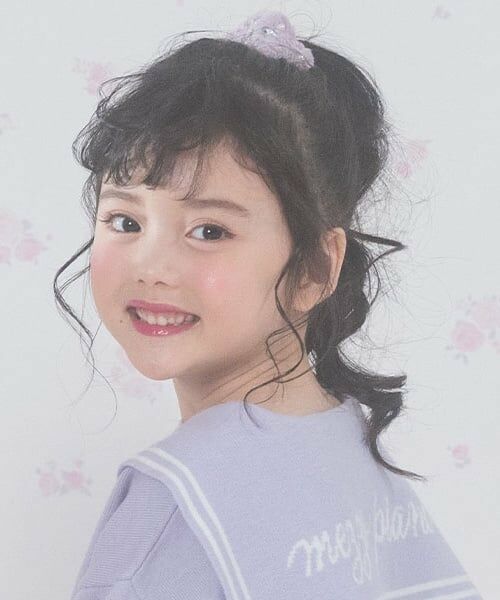 mezzo piano / メゾピアノ ヘアゴム・シュシュ | ぷっくりハート　ヘアポニー2個セット | 詳細7