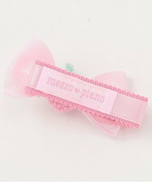 mezzo piano / メゾピアノ ヘアピン | イチゴ編みモチーフ　ヘアクリップ | 詳細3