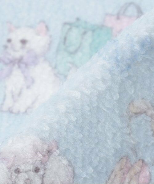 mezzo piano / メゾピアノ ハンカチ | ショッピング柄　ハンドタオル | 詳細3