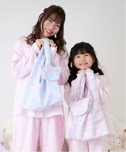 mezzo piano / メゾピアノ トートバッグ | ショッピング柄　エコバッグ | 詳細1