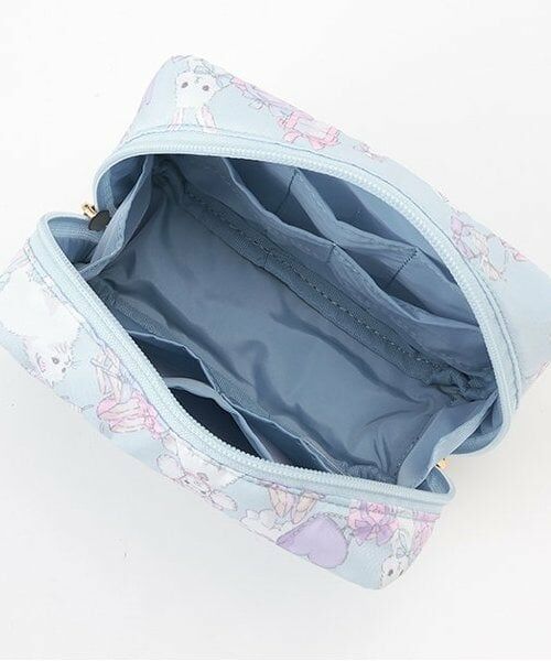 mezzo piano / メゾピアノ ポーチ | ショッピング柄　スクウェアポーチ | 詳細3