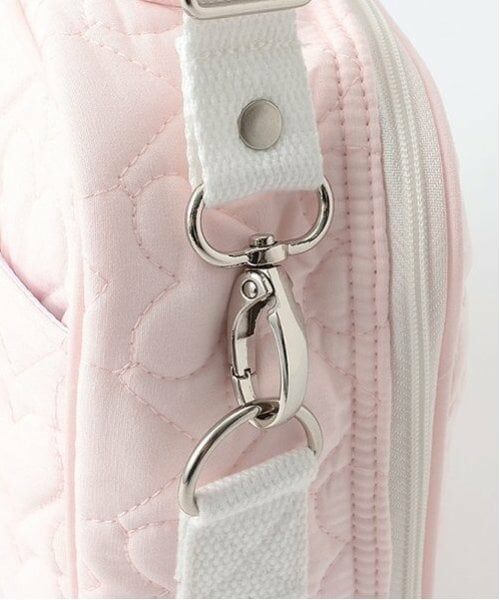 mezzo piano / メゾピアノ ポーチ | ウサギアップリケ　ショルダーつきオムツポーチ　 | 詳細5