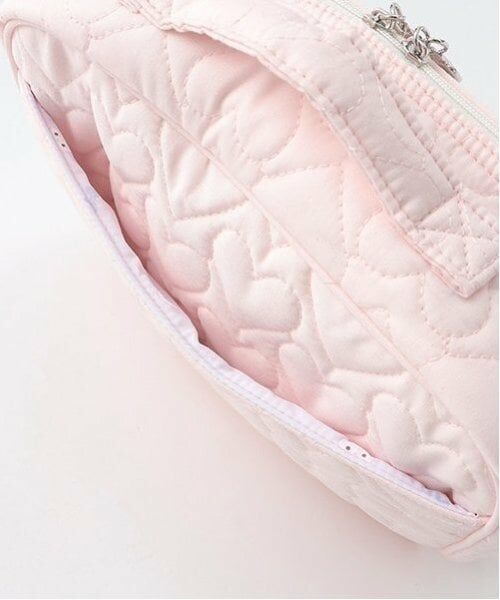 mezzo piano / メゾピアノ ポーチ | ウサギアップリケ　ショルダーつきオムツポーチ　 | 詳細6