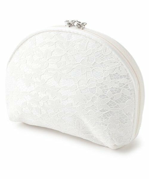 mezzo piano / メゾピアノ ポーチ | ウサギマスコットつき　ラウンドポーチ | 詳細1