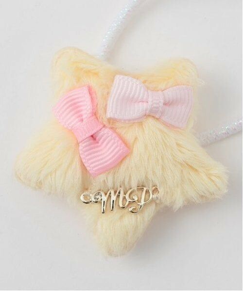 mezzo piano / メゾピアノ ヘアゴム・シュシュ | ぷっくりスター　ヘアポニー2個セット | 詳細3