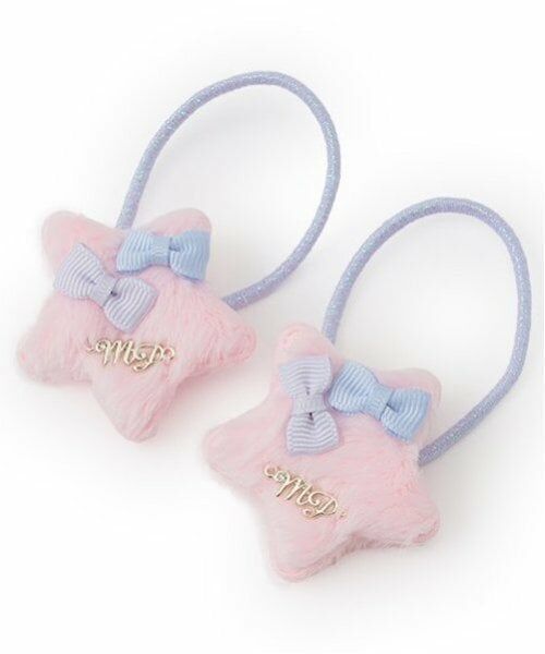 mezzo piano / メゾピアノ ヘアゴム・シュシュ | ぷっくりスター　ヘアポニー2個セット | 詳細5