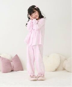 mezzo piano / メゾピアノ ルームウェア | ふわもこフレンズ柄　パジャマ