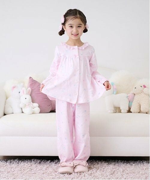 mezzo piano / メゾピアノ ルームウェア | ふわもこフレンズ柄　パジャマ | 詳細11