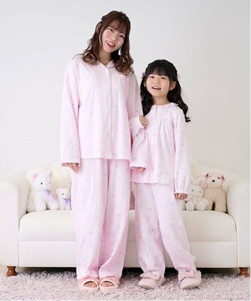 mezzo piano / メゾピアノ ルームウェア | ふわもこフレンズ柄　パジャマ | 詳細16