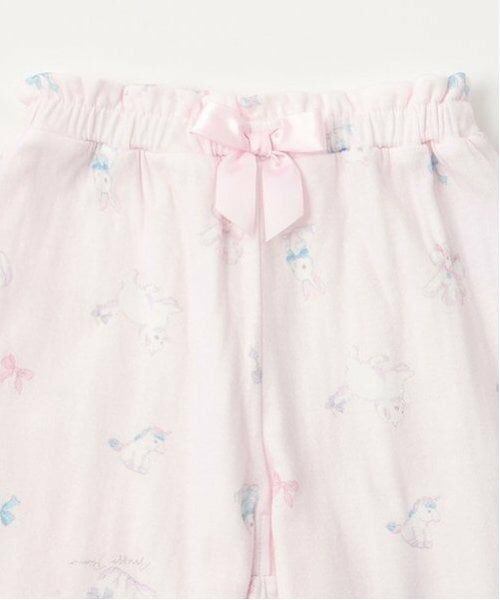 mezzo piano / メゾピアノ ルームウェア | ふわもこフレンズ柄　パジャマ | 詳細23