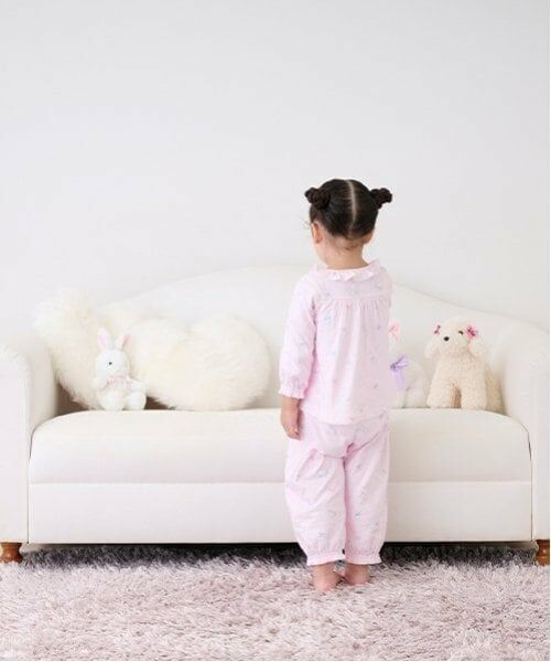 mezzo piano / メゾピアノ ルームウェア | ふわもこフレンズ柄　パジャマ | 詳細8