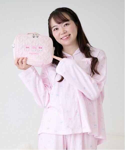 mezzo piano / メゾピアノ ルームウェア | ふわもこフレンズ柄　パジャマ　レディースサイズ | 詳細2