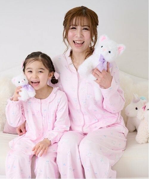 mezzo piano / メゾピアノ ルームウェア | ふわもこフレンズ柄　パジャマ　レディースサイズ | 詳細7