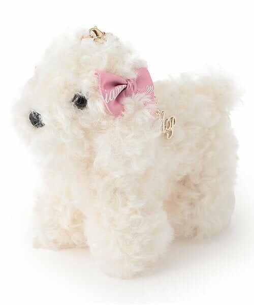 mezzo piano / メゾピアノ チャーム | ふわもこフレンズ　ぬいぐるみチャーム（ピンク）