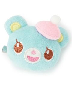 ミミ･ポポ　ぬいぐるみバッジ＆ヘアクリップ