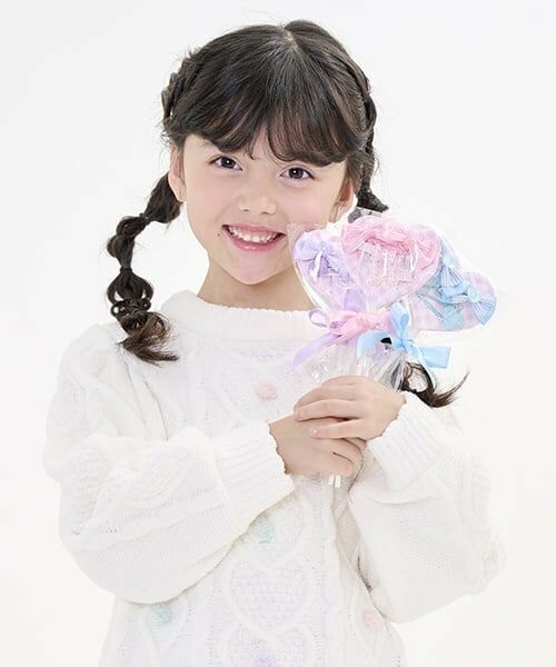 mezzo piano / メゾピアノ ヘアゴム・シュシュ | キャンディラッピング　ヘアアクセサリーセット | 詳細12