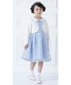 mezzo piano / メゾピアノ ドレス | アンサンブル風　ドッキングワンピース