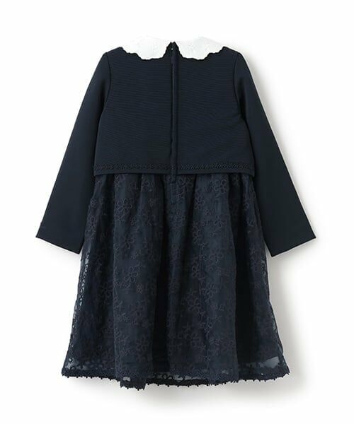 mezzo piano / メゾピアノ ドレス | アンサンブル風　ドッキングワンピース | 詳細1