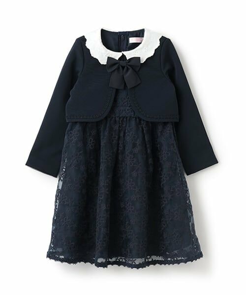 mezzo piano / メゾピアノ ドレス | アンサンブル風　ドッキングワンピース | 詳細12