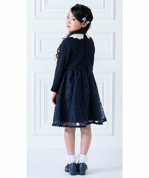 mezzo piano / メゾピアノ ドレス | アンサンブル風　ドッキングワンピース | 詳細14