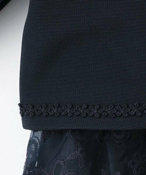 mezzo piano / メゾピアノ ドレス | アンサンブル風　ドッキングワンピース | 詳細7