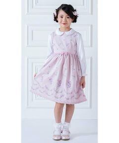 mezzo piano / メゾピアノ ドレス | 花刺しゅう　ワンピース