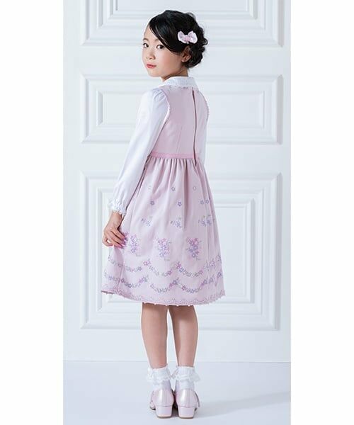 mezzo piano / メゾピアノ ドレス | 花刺しゅう　ワンピース | 詳細12