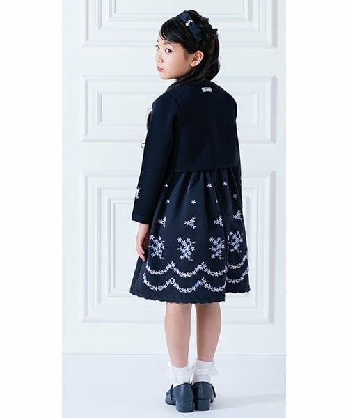 mezzo piano / メゾピアノ ドレス | 花刺しゅう　ワンピース | 詳細13