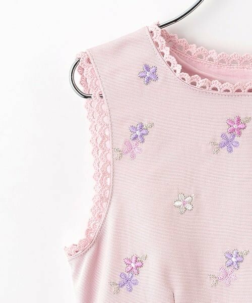 mezzo piano / メゾピアノ ドレス | 花刺しゅう　ワンピース | 詳細3