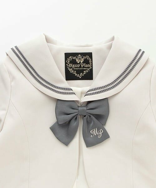 mezzo piano / メゾピアノ ドレス | セーラーカラーアンサンブル　ワンピースセット | 詳細11