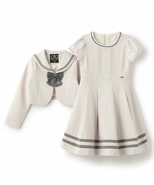 mezzo piano / メゾピアノ ドレス | セーラーカラーアンサンブル　ワンピースセット | 詳細2