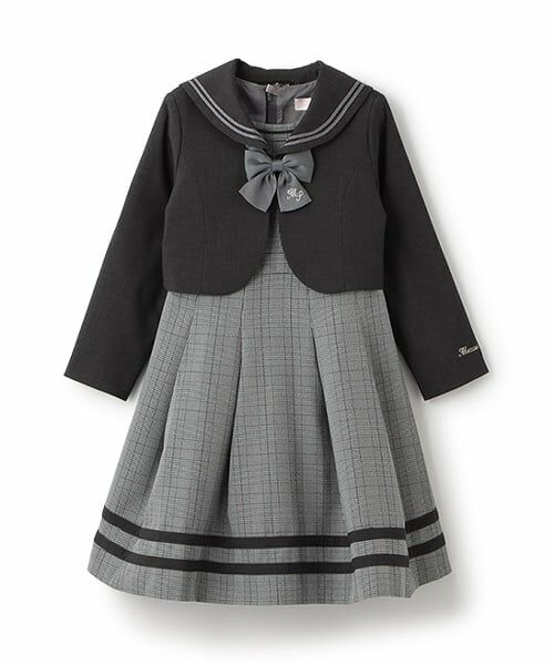 mezzo piano / メゾピアノ ドレス | セーラーカラーアンサンブル　ワンピースセット | 詳細20