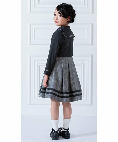mezzo piano / メゾピアノ ドレス | セーラーカラーアンサンブル　ワンピースセット | 詳細25