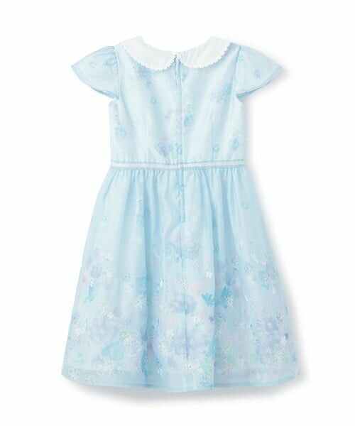 mezzo piano / メゾピアノ ドレス | 花柄パネルプリント＆刺しゅう　ワンピース | 詳細1