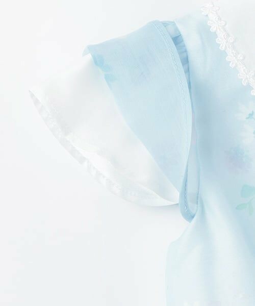 mezzo piano / メゾピアノ ドレス | 花柄パネルプリント＆刺しゅう　ワンピース | 詳細5