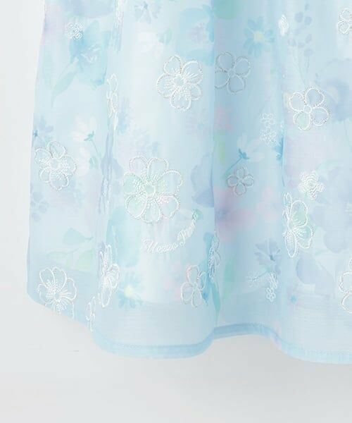 mezzo piano / メゾピアノ ドレス | 花柄パネルプリント＆刺しゅう　ワンピース | 詳細6