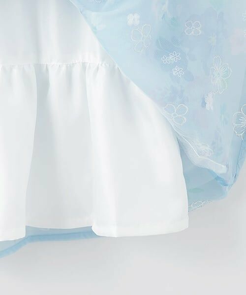 mezzo piano / メゾピアノ ドレス | 花柄パネルプリント＆刺しゅう　ワンピース | 詳細7