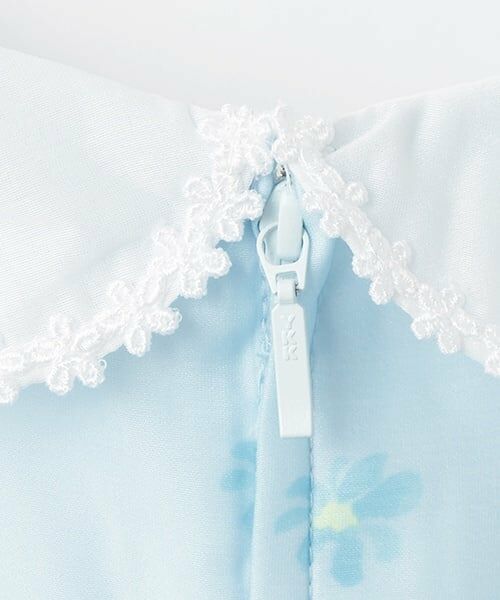 mezzo piano / メゾピアノ ドレス | 花柄パネルプリント＆刺しゅう　ワンピース | 詳細8