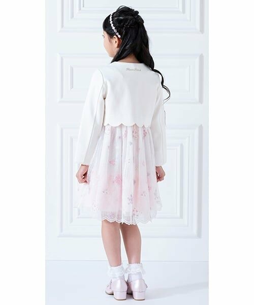 mezzo piano / メゾピアノ ドレス | 花刺繍チュールレース　ワンピース | 詳細14
