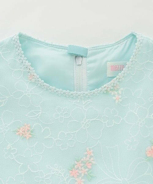 mezzo piano / メゾピアノ ドレス | 花刺繍チュールレース　ワンピース | 詳細2