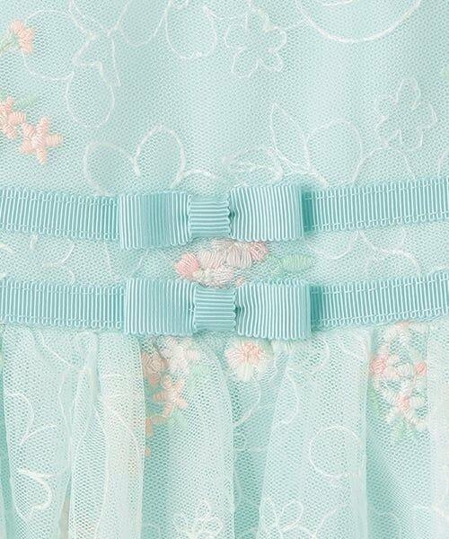 mezzo piano / メゾピアノ ドレス | 花刺繍チュールレース　ワンピース | 詳細4