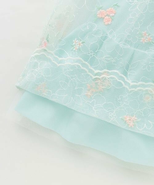 mezzo piano / メゾピアノ ドレス | 花刺繍チュールレース　ワンピース | 詳細7