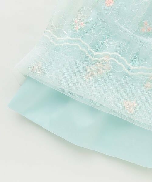 mezzo piano / メゾピアノ ドレス | 花刺繍チュールレース　ワンピース | 詳細8