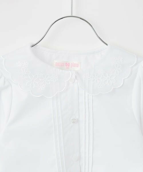 mezzo piano / メゾピアノ シャツ・ブラウス | スカラップ衿　ブラウス | 詳細2