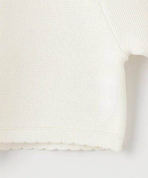 mezzo piano / メゾピアノ カーディガン・ボレロ | ビジュー花刺しゅう　ニットボレロ | 詳細5