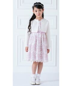 mezzo piano / メゾピアノ ドレス | ケミカル花レース　ワンピース