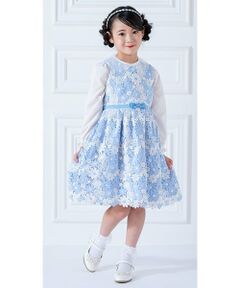 mezzo piano / メゾピアノ ドレス | ケミカル花レース　ワンピース