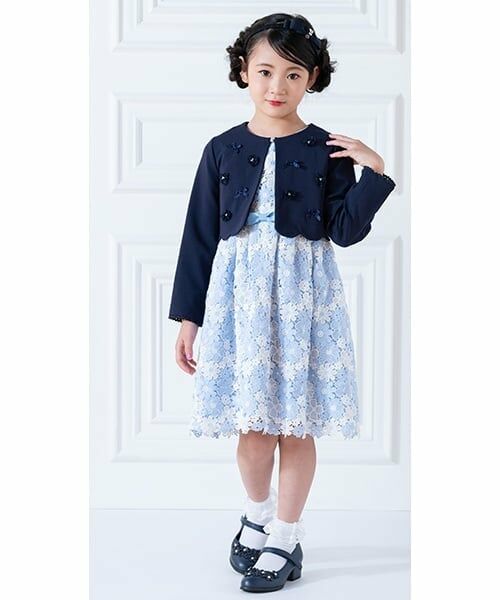 mezzo piano / メゾピアノ ドレス | ケミカル花レース　ワンピース | 詳細14